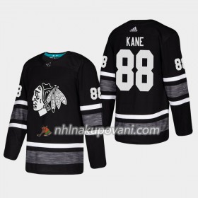 Chicago Blackhawks Dresy Patrick Kane 88 Černá 2019 NHL All-Star Adidas Authentic - Pánské